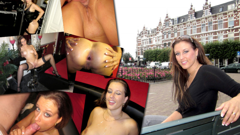 Pole dancer takes pole anally