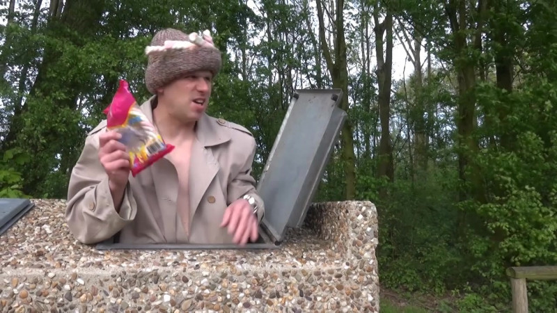 Mad Petertje with his very wrong story