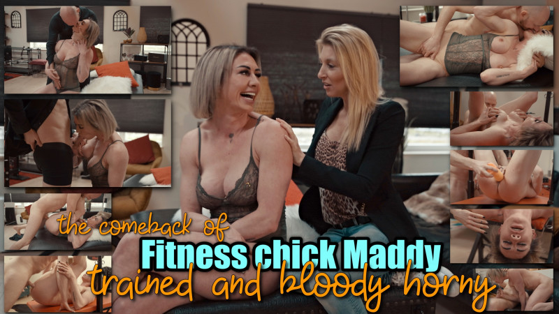 Fitness Chick Maddy is back! Toned and horny