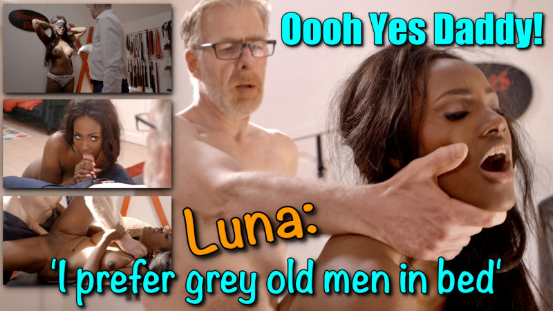 Luna (30): 'I fall for gray-haired old men'