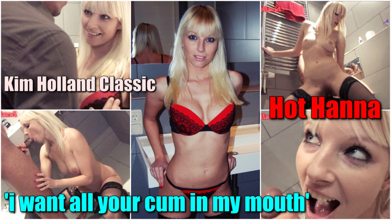 Kim Holland Classic: Hot Hanna (20) wants all the seed in her mouth